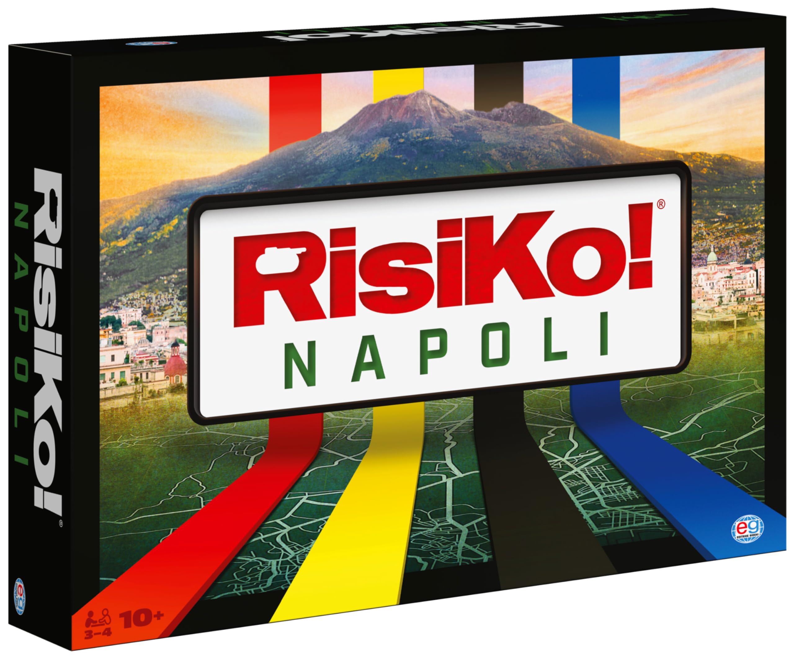 Spin Master RisiKo! Napoli Gioco da Tavolo Strategia 3-4 Giocatori
