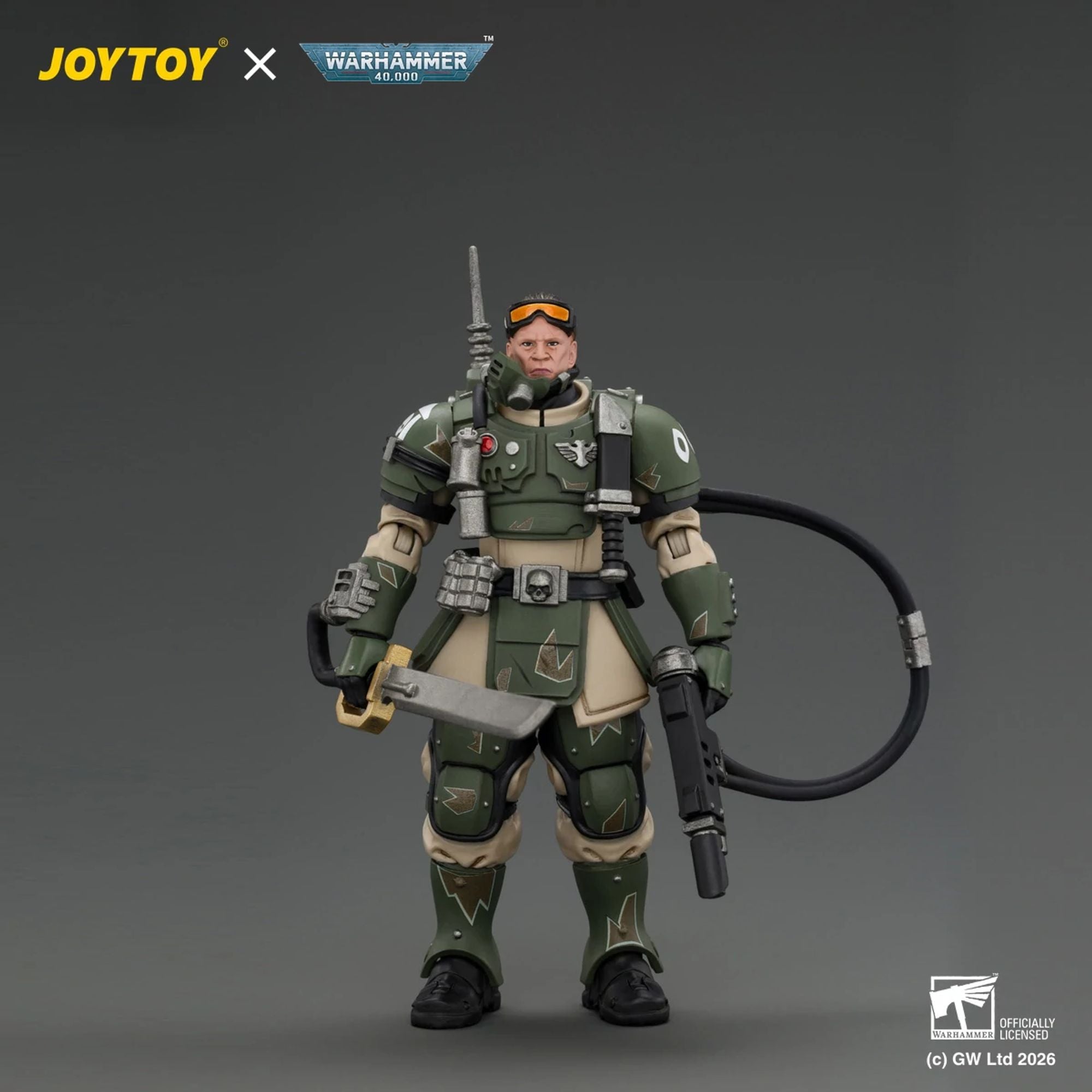 JoyToy Astra Militarum Kasrkin 7 action figure Warhammer 40K