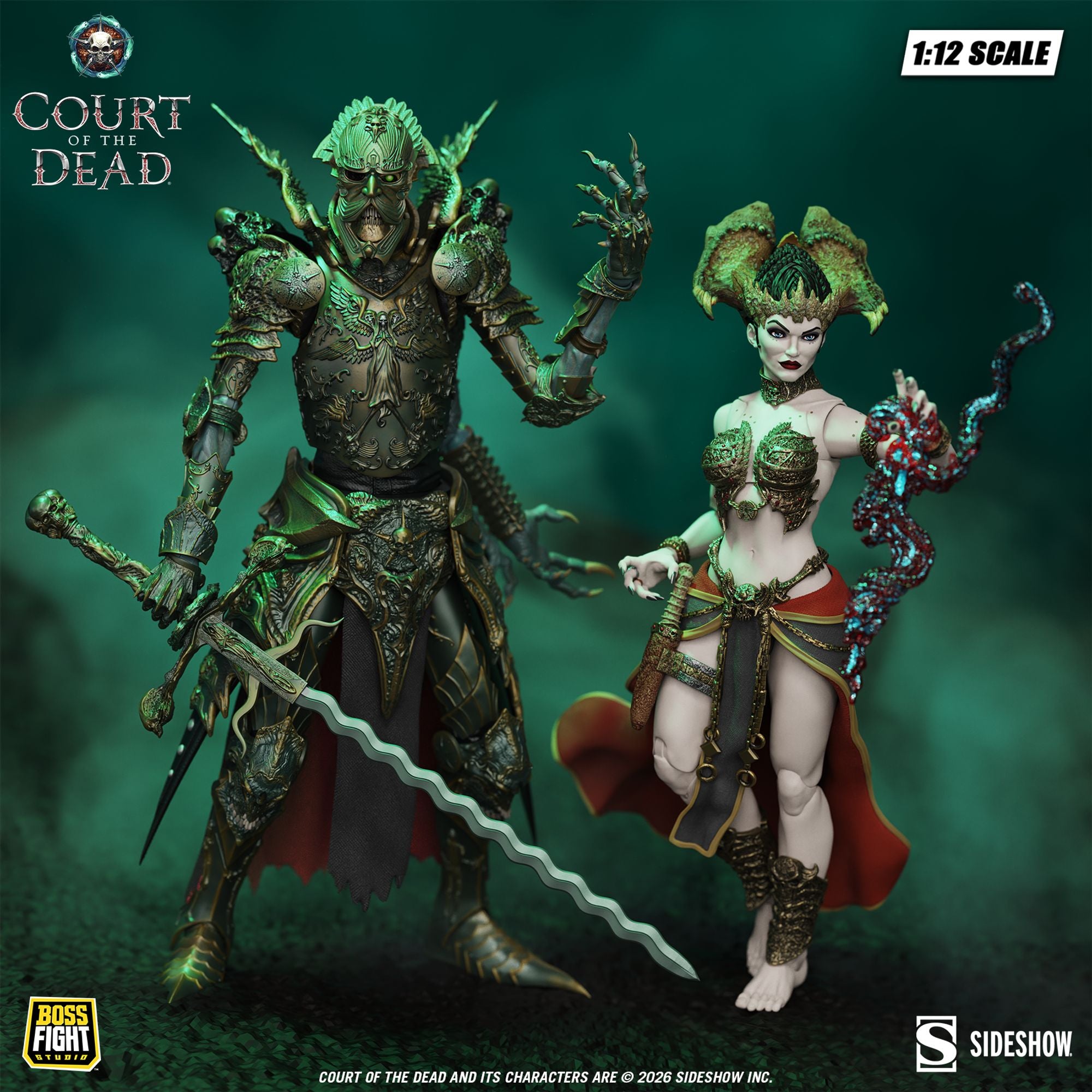 Boss Fight Court of the Dead Mortighull action figure 15 cm
