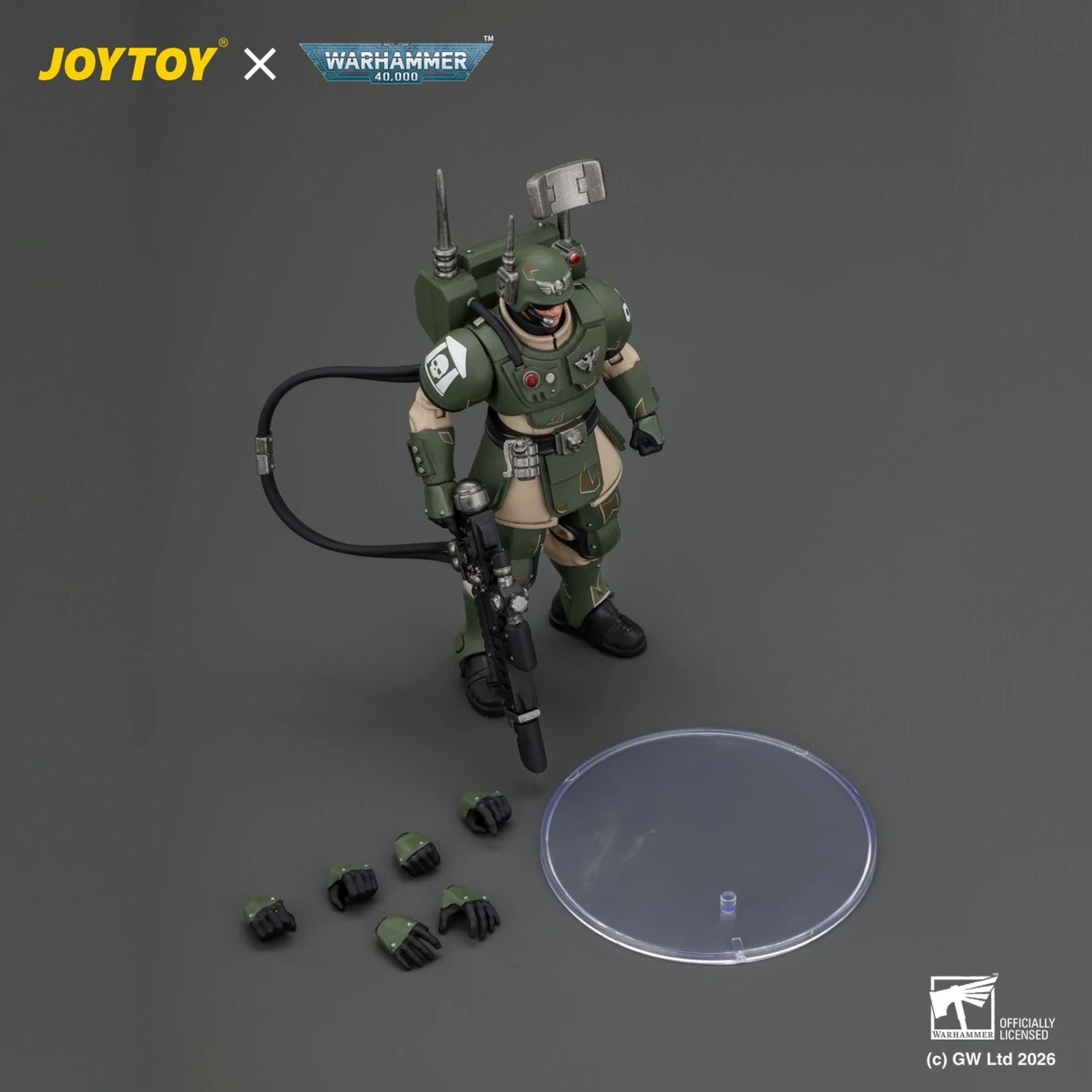 JoyToy Astra Militarum Kasrkin 3 action figure Warhammer