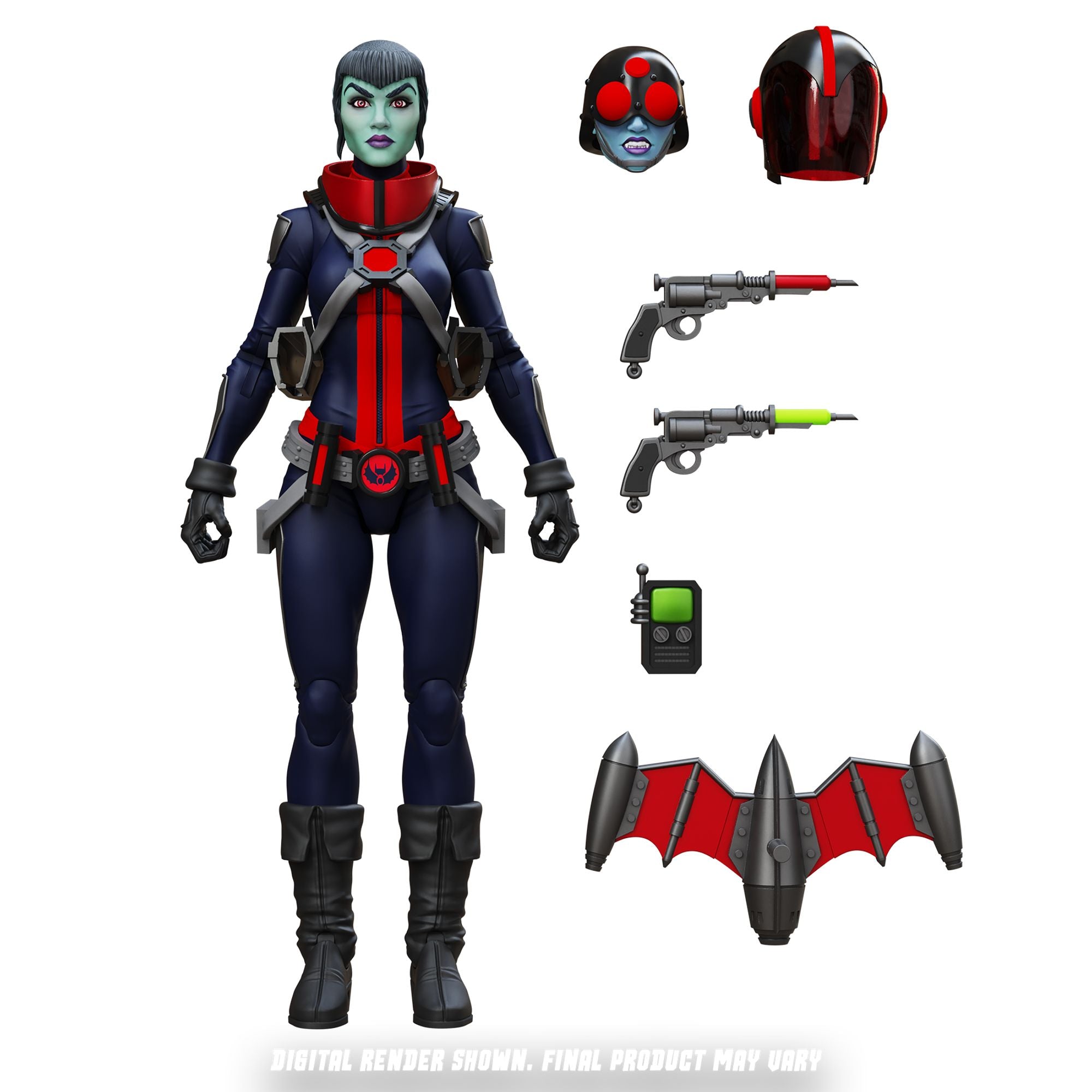 Boss Fight Mercy Zaleska action figure Vampiron Secret