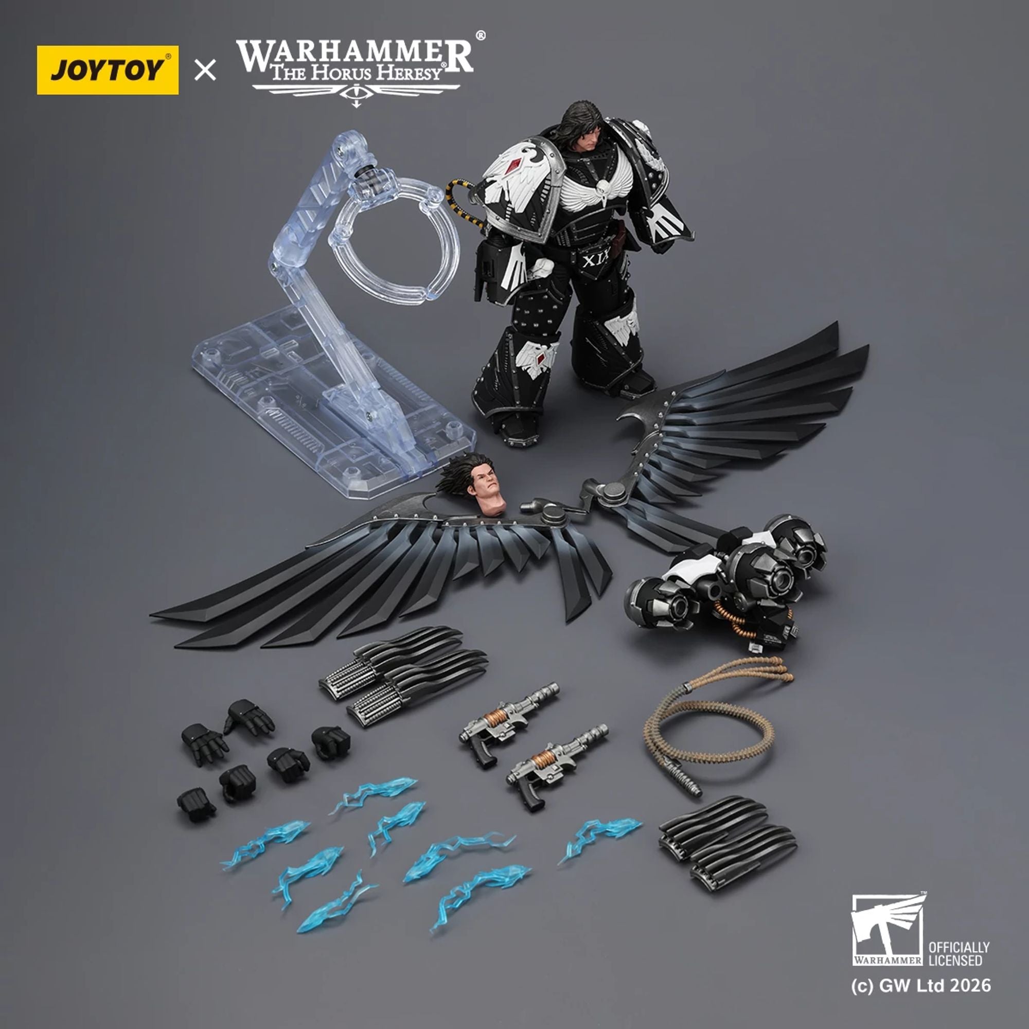 JoyToy Warhammer Corvus Corax Raven Guard action figure 1/18