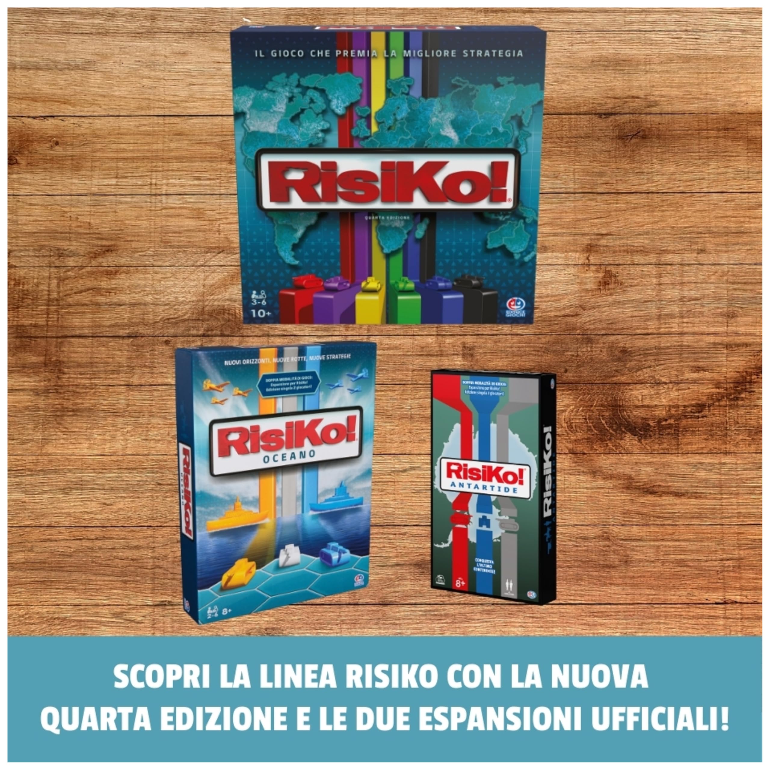 Risiko Oceano gioco da tavolo strategia 2 giocatori 8+