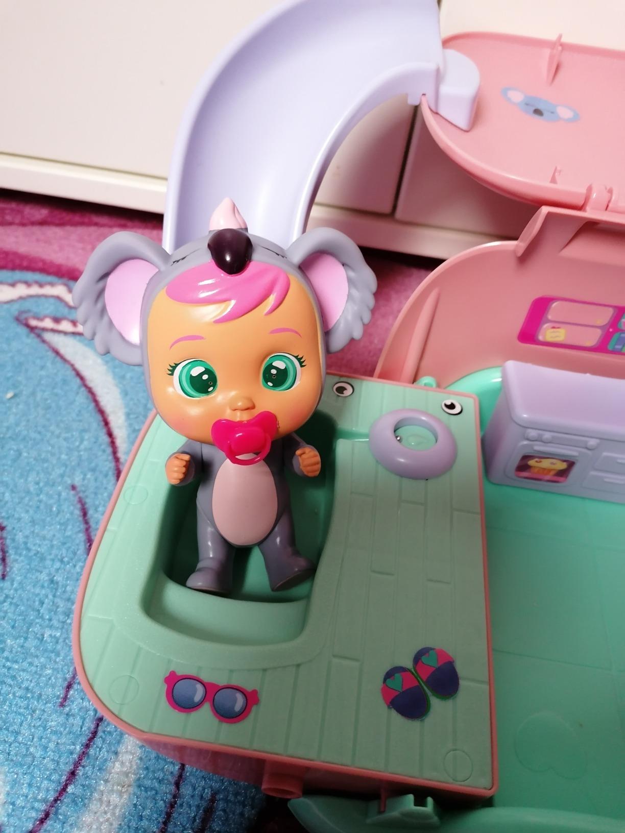 Imc Toys Cry Babies Magic Tears Koali Campervan camper con bambola