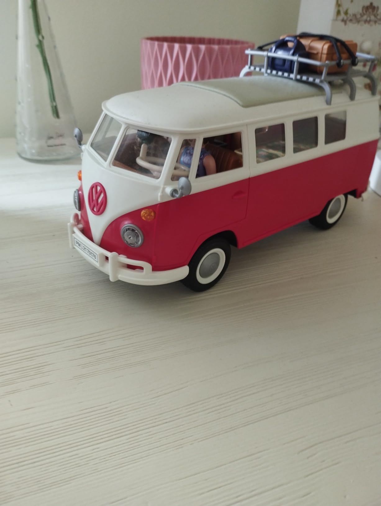 PLAYMOBIL Volkswagen 70176 Bulli T1 bus campeggio rosso