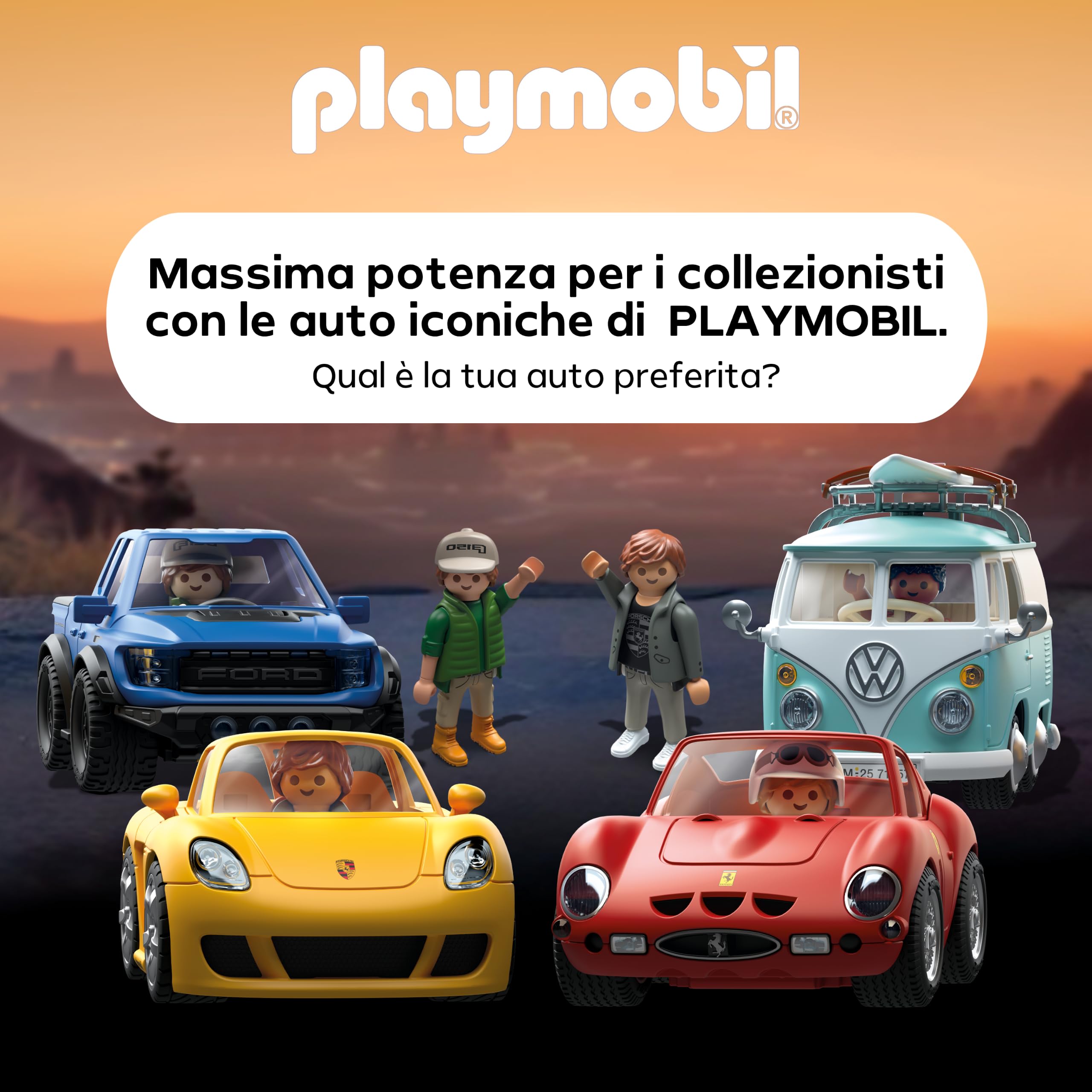 Playmobil Icon Cars Porsche 911 Turbo macchinina 72239 collezione