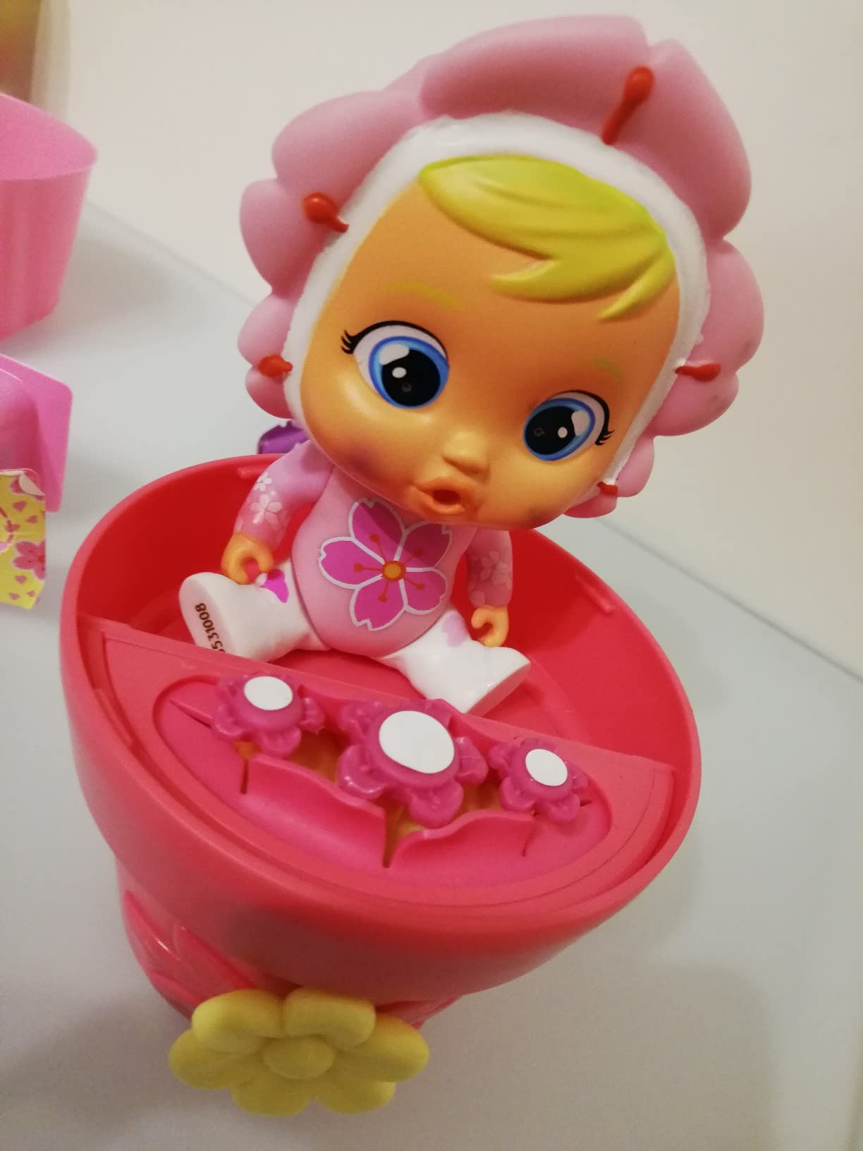 IMC Cry Babies Magic Tears Happy Flowers Mini Bambola Sorpresa