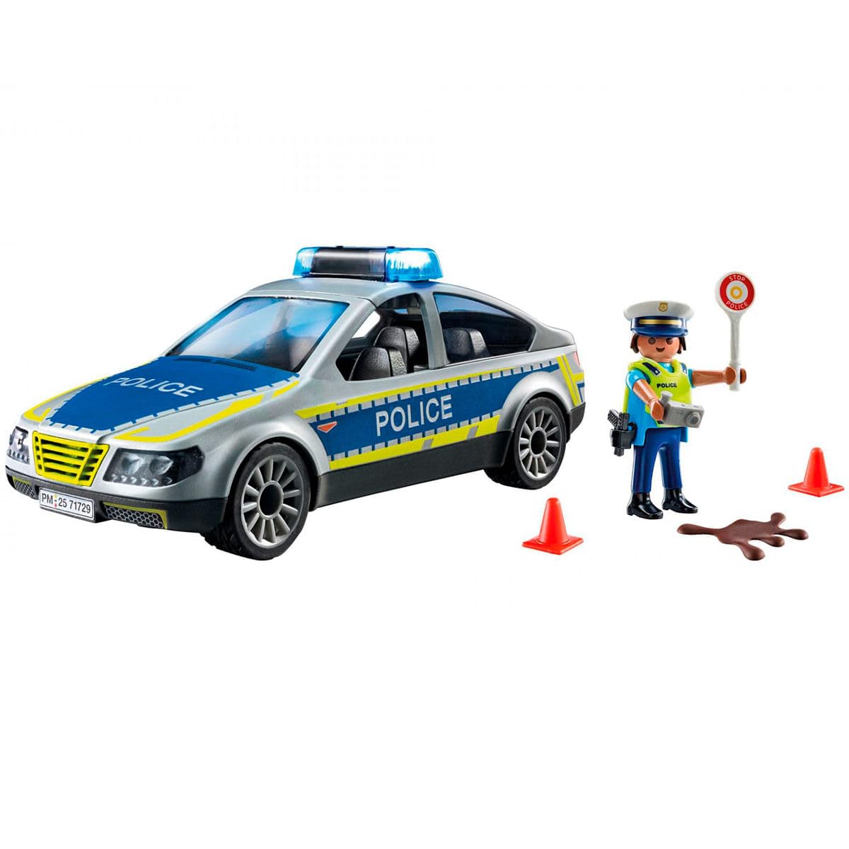 PLAYMOBIL Heroes 71729 Auto Pattuglia Polizia con Luci e Suoni