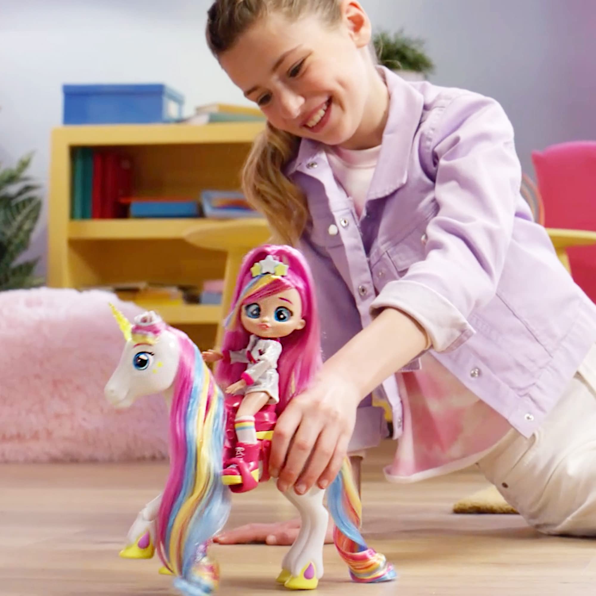 IMC Toys BFF Dreamy Rym bambola fashion con unicorno pack deluxe