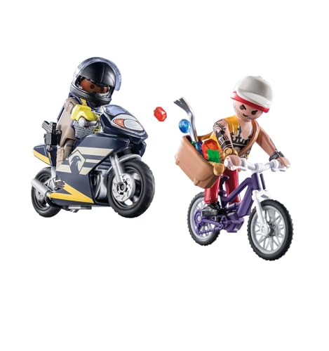 PLAYMOBIL City Action 71255 Starter Pack forze speciali playset moto