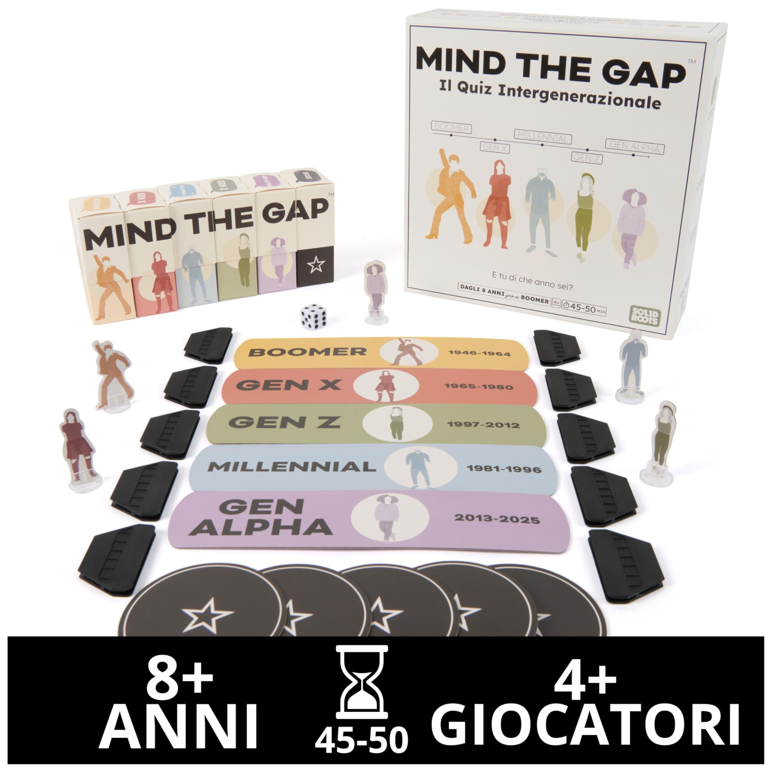 Spin Master Party Games Mind The Gap Quiz 2000 Domande 8+