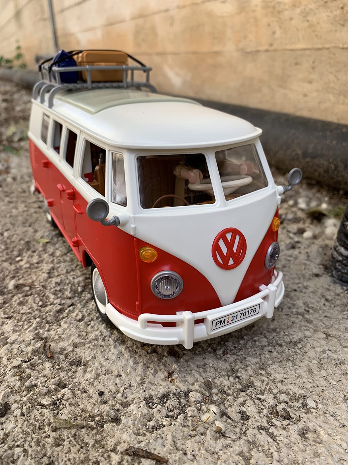 PLAYMOBIL Volkswagen 70176 Bulli T1 bus campeggio rosso