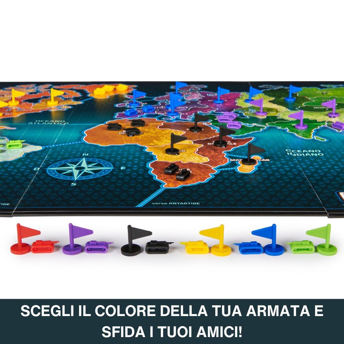 Editrice Giochi Risiko Classico 2023 gioco strategia 3-6 giocatori