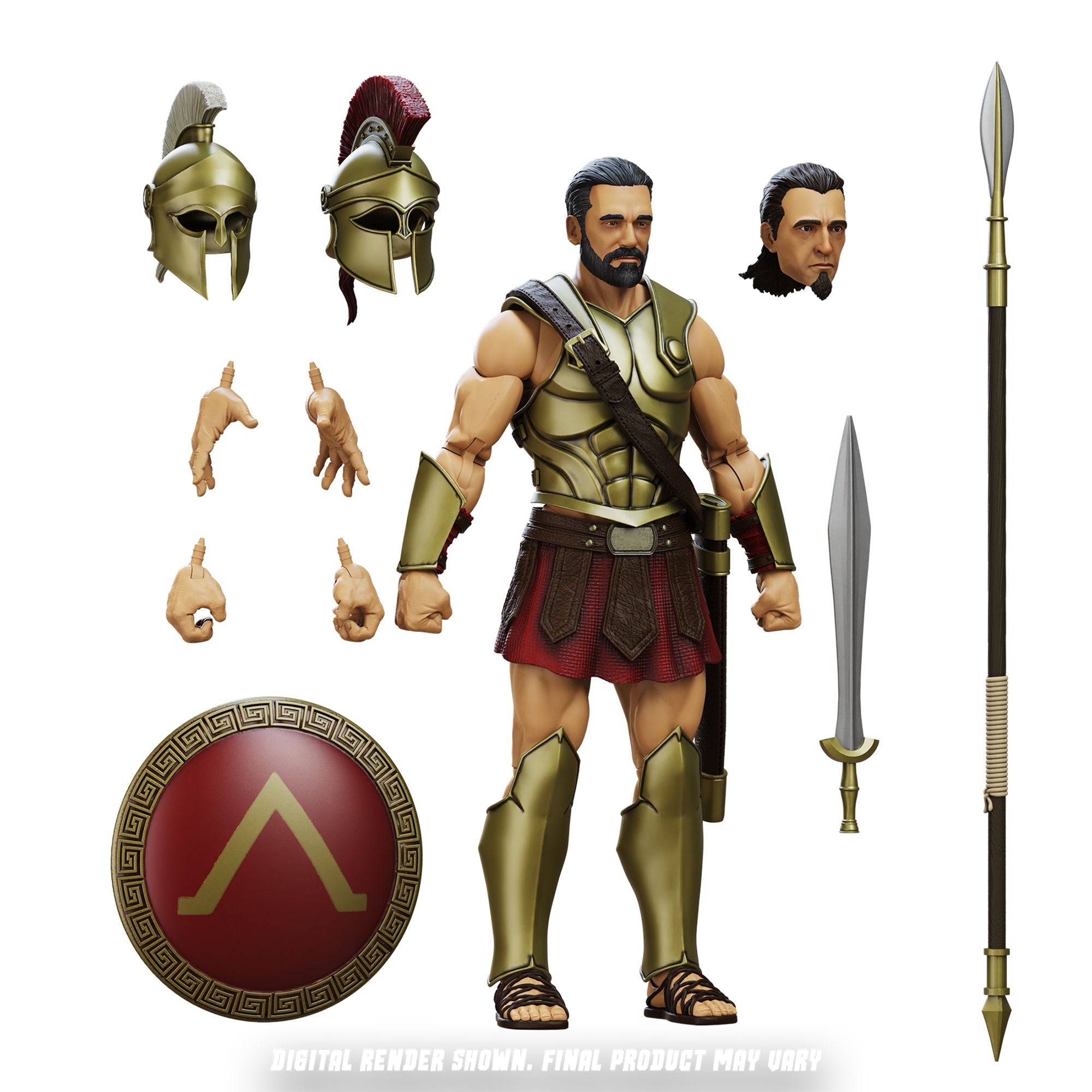 Boss Fight Spartan Pride of Sparta action figure Epic