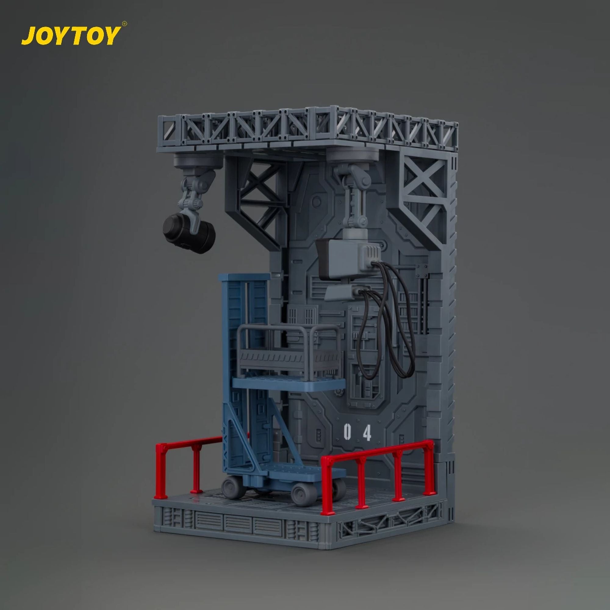 JoyToy Dark Source Hangar Base Display Case 04 teca fantascienza