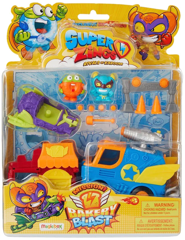 SUPERTHINGS Serie 2 Missione Panetteria Playset con Veicoli