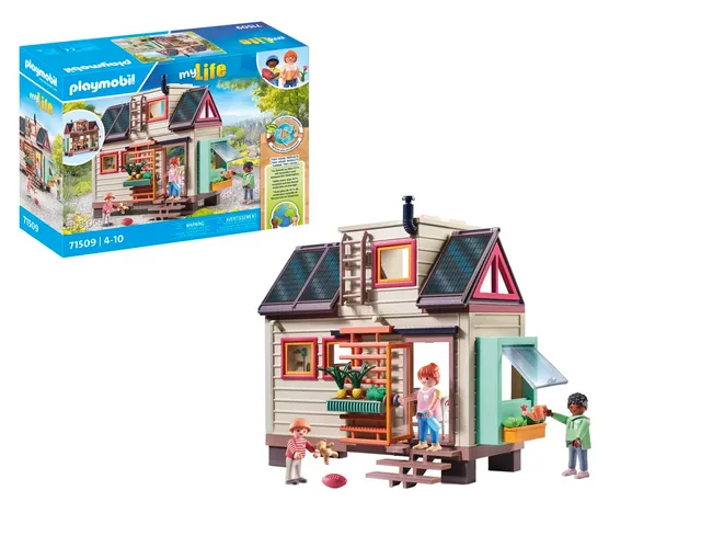 PLAYMOBIL My Life 71509 tiny house casa ecologica 160 pezzi