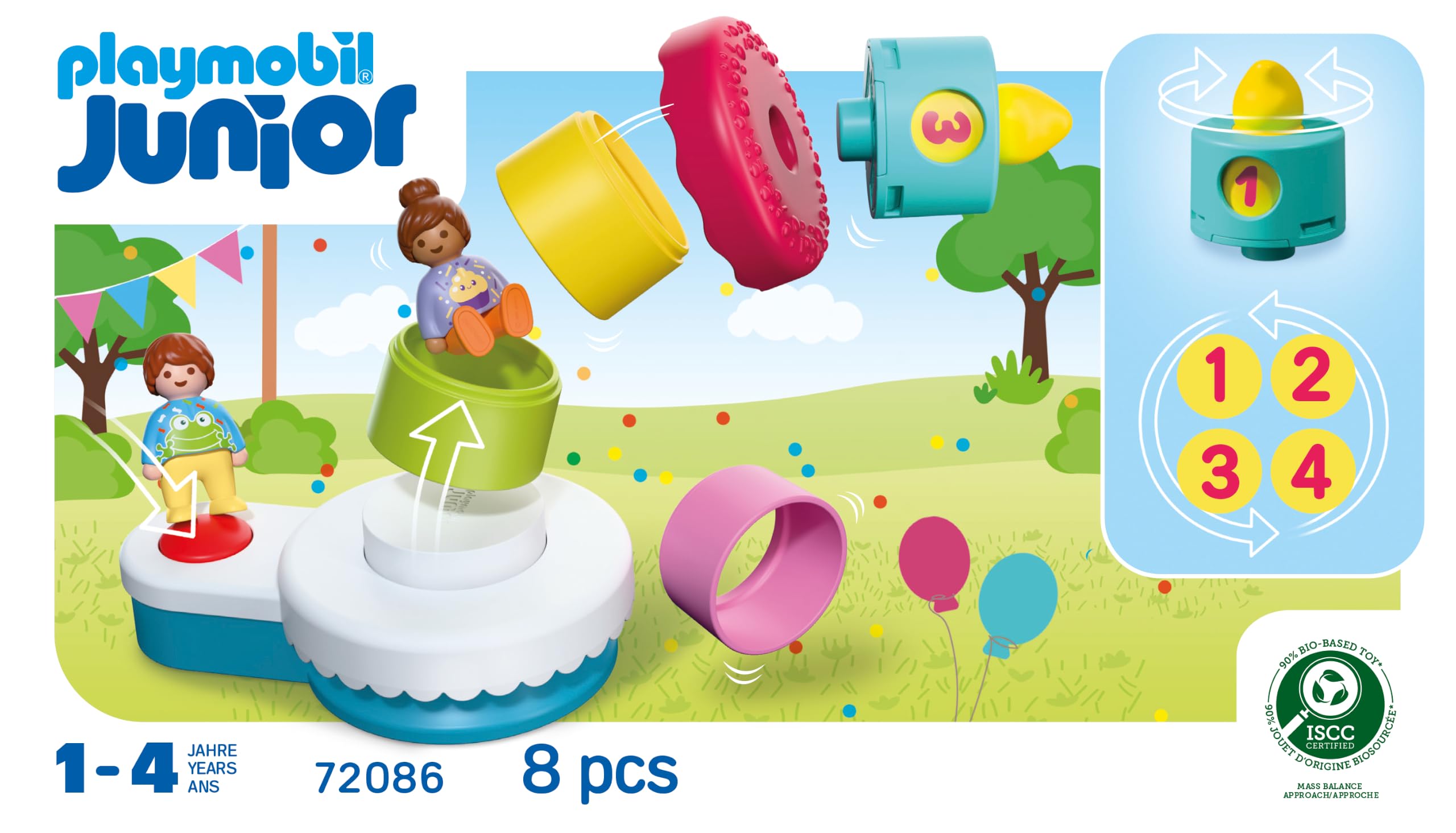 Playmobil Junior 72086 torta compleanno interattiva 1 anno