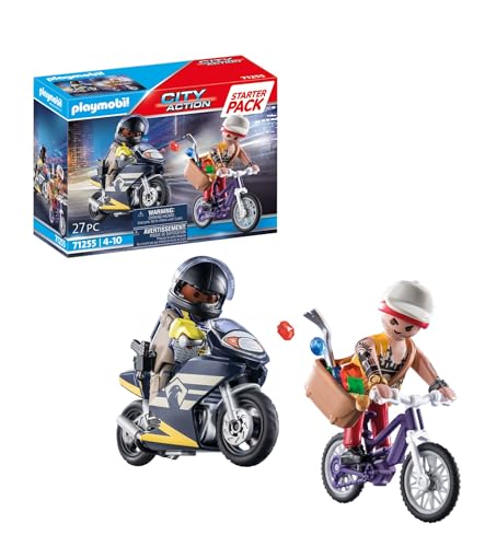PLAYMOBIL City Action 71255 Starter Pack forze speciali playset moto