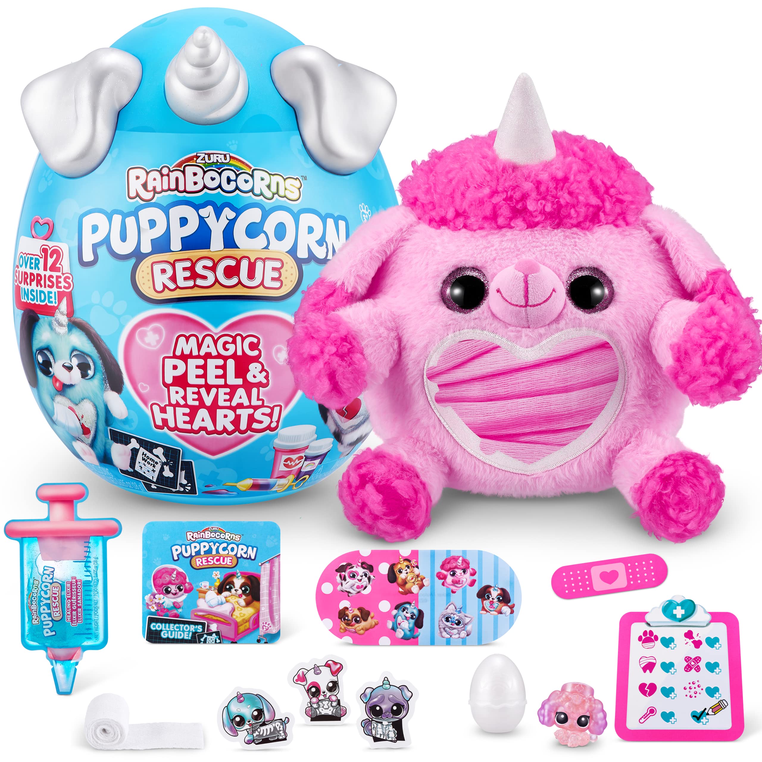 Rainbocorns Puppycorn Rescue Peluche Barboncino Poodle