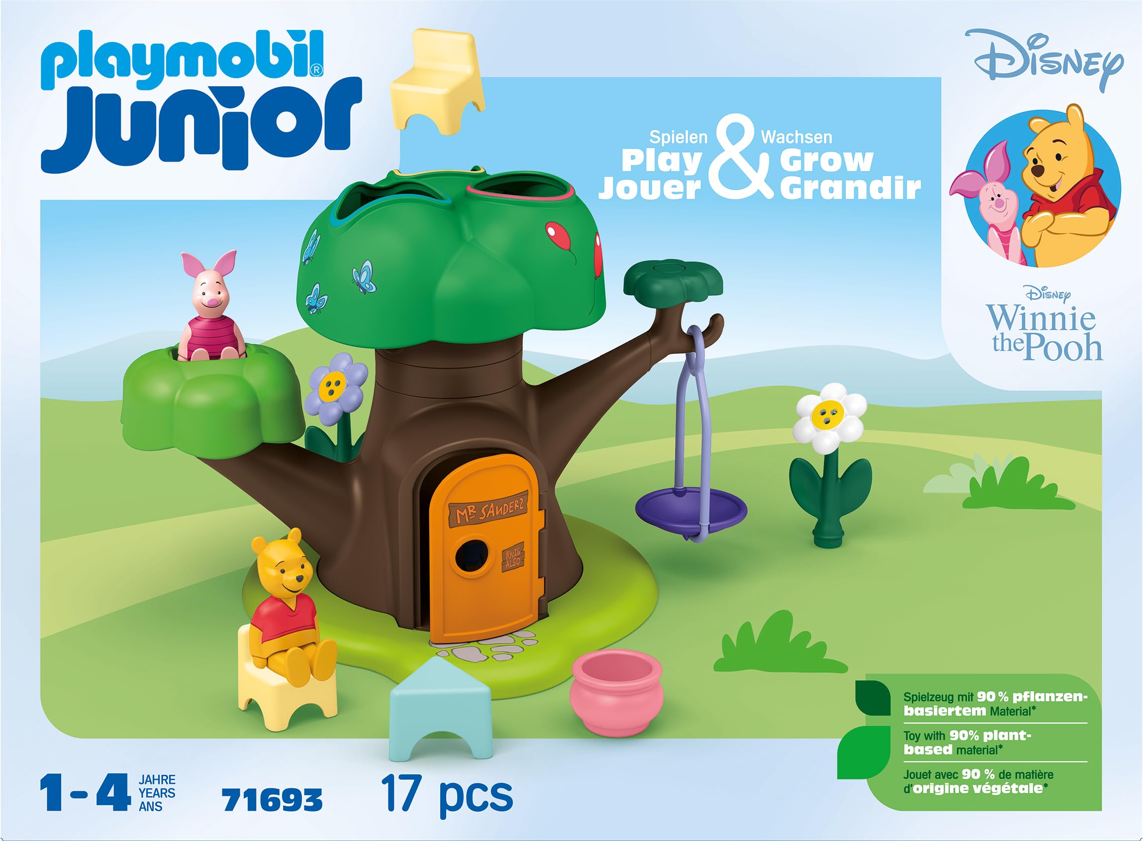 PLAYMOBIL Junior Disney 71693 Casa Albero Winnie Pooh Playset