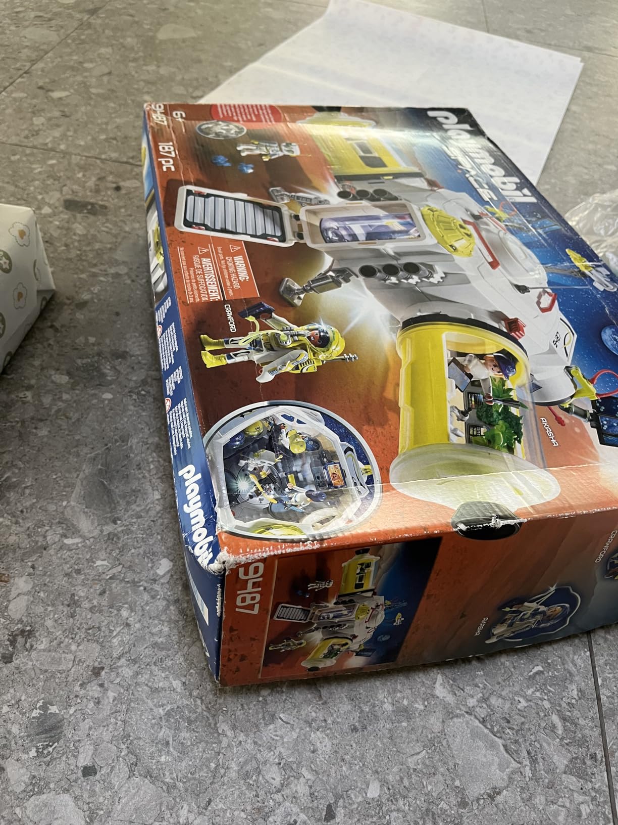 Playmobil Space 9487 stazione spaziale Marte playset 187 pezzi