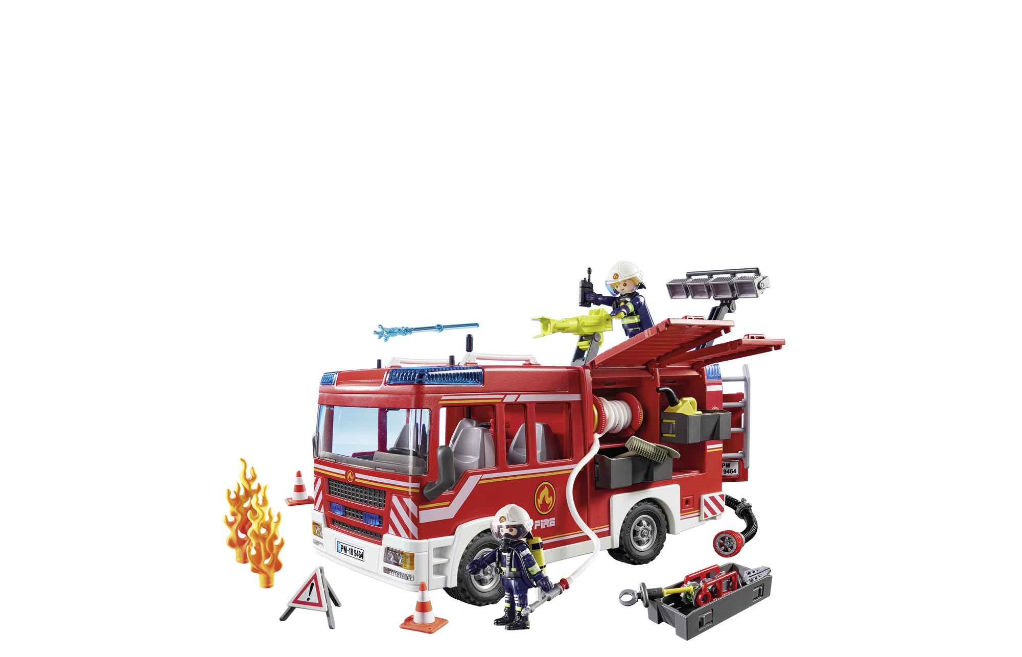 Playmobil City Action 9464 autopompa pompieri luci e suoni