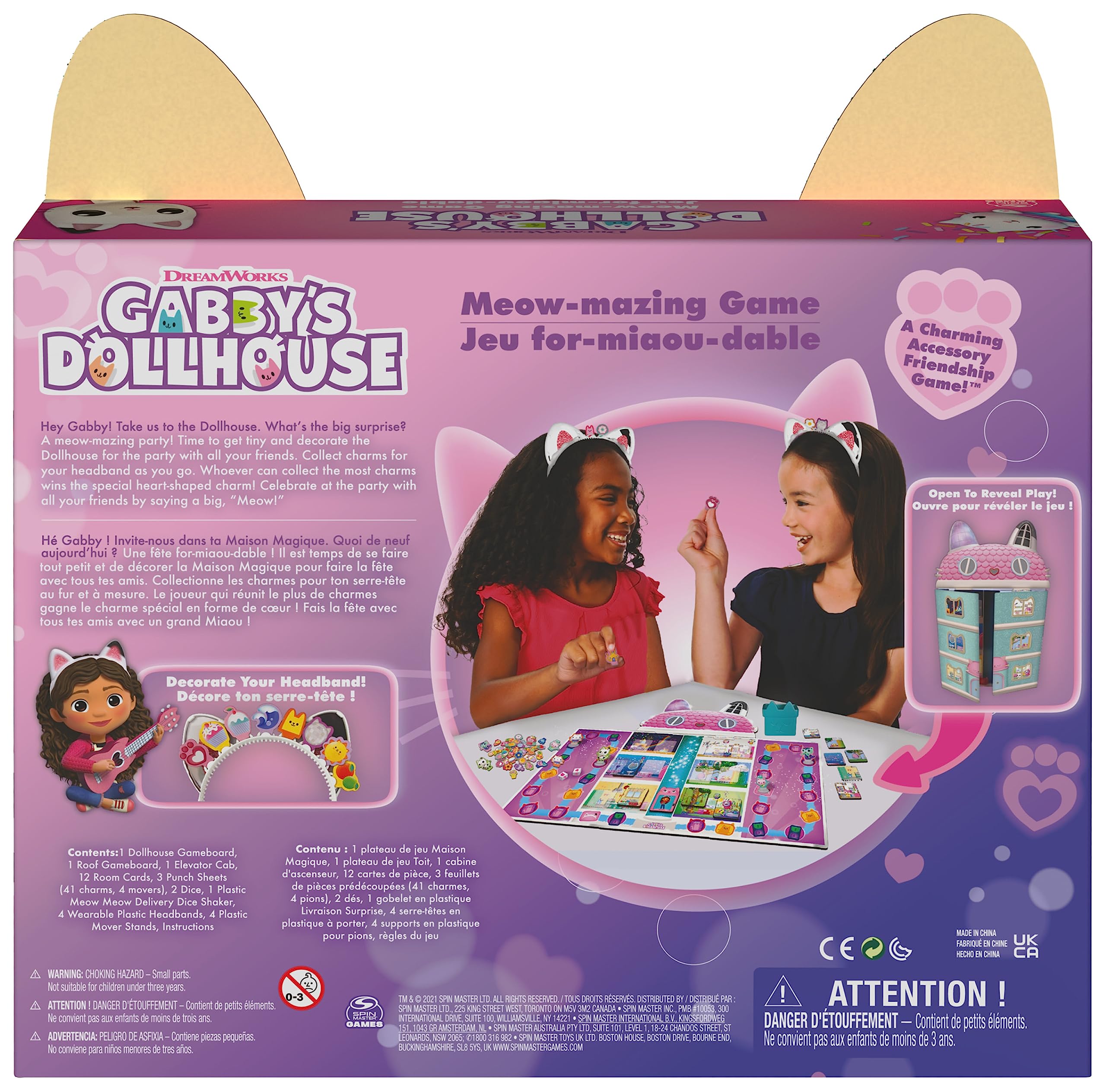 Spin Master Gabby's Dollhouse gioco tavolo Festa