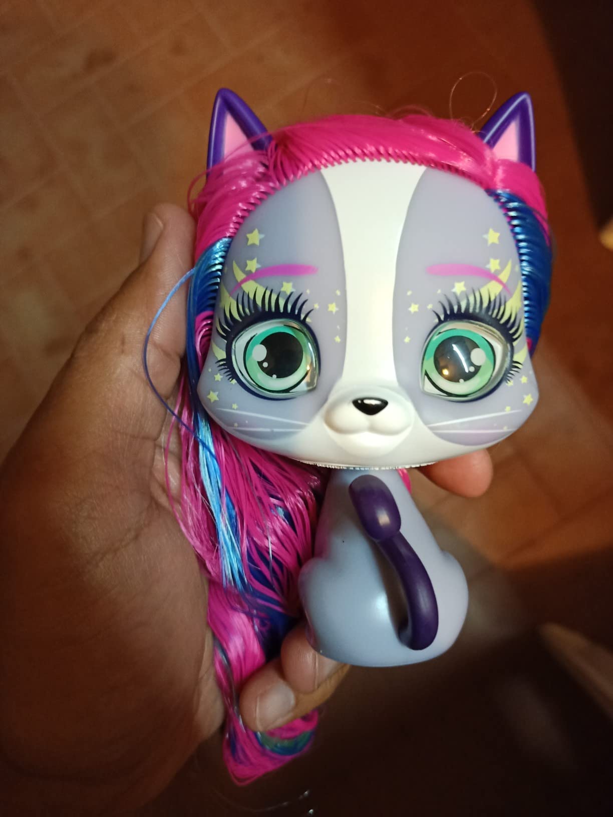 IMC Toys VIP Pets Cats Gattino Glow 15 Accessori Capsula UV