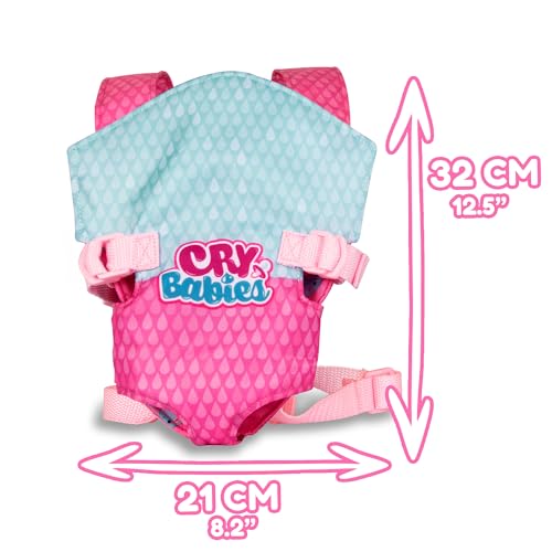 IMC Toys Cry Babies Marsupio 90019 Multicolore Regolabile