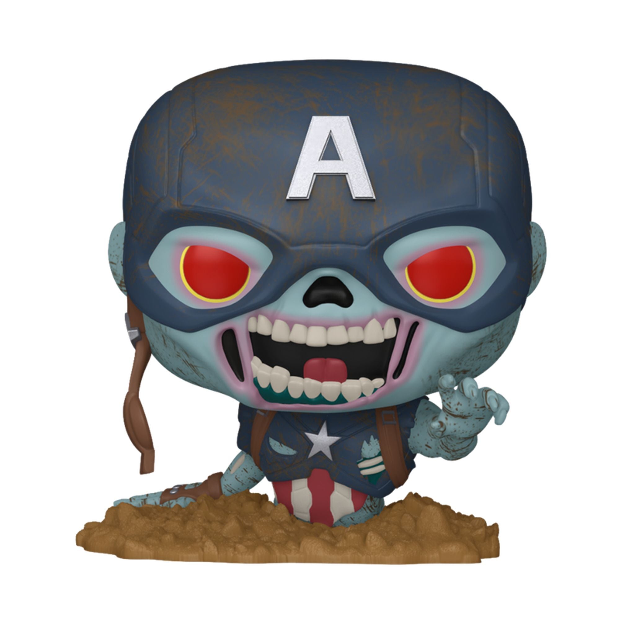 Funko Pop Zombie Captain America figure vinile Marvel