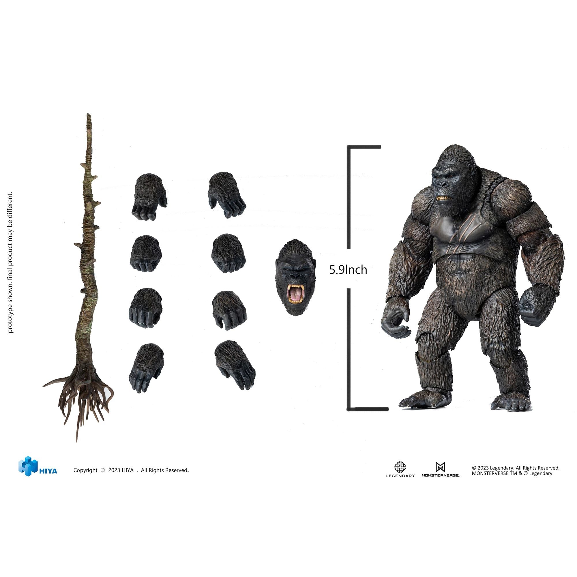 Hiya Toys Kong Skull Island Exquisite Basic action figure