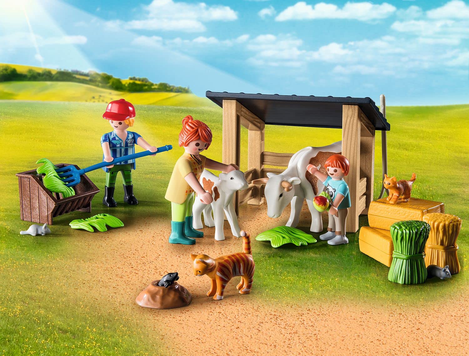 Playmobil Country 71248 piccola fattoria con animali