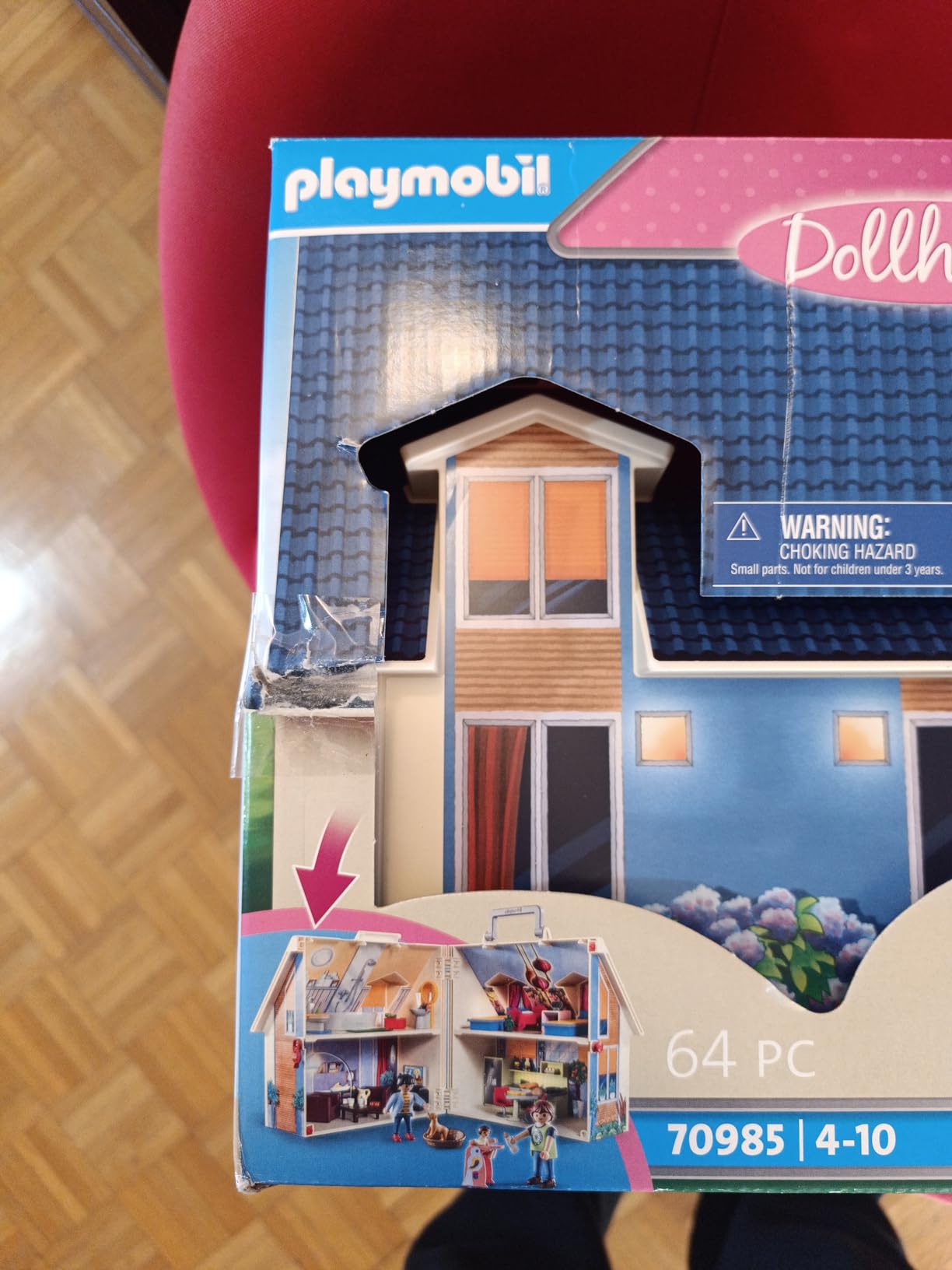 PLAYMOBIL Dollhouse 70205 grande casa bambole 2 piani