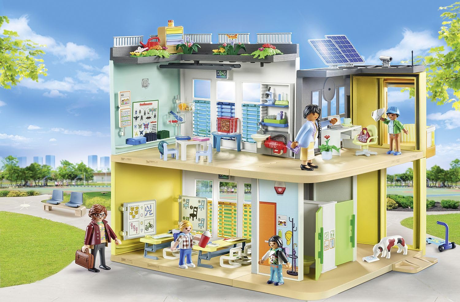 Playmobil City Life 71327 Grande Scuola Playset 282 Pezzi