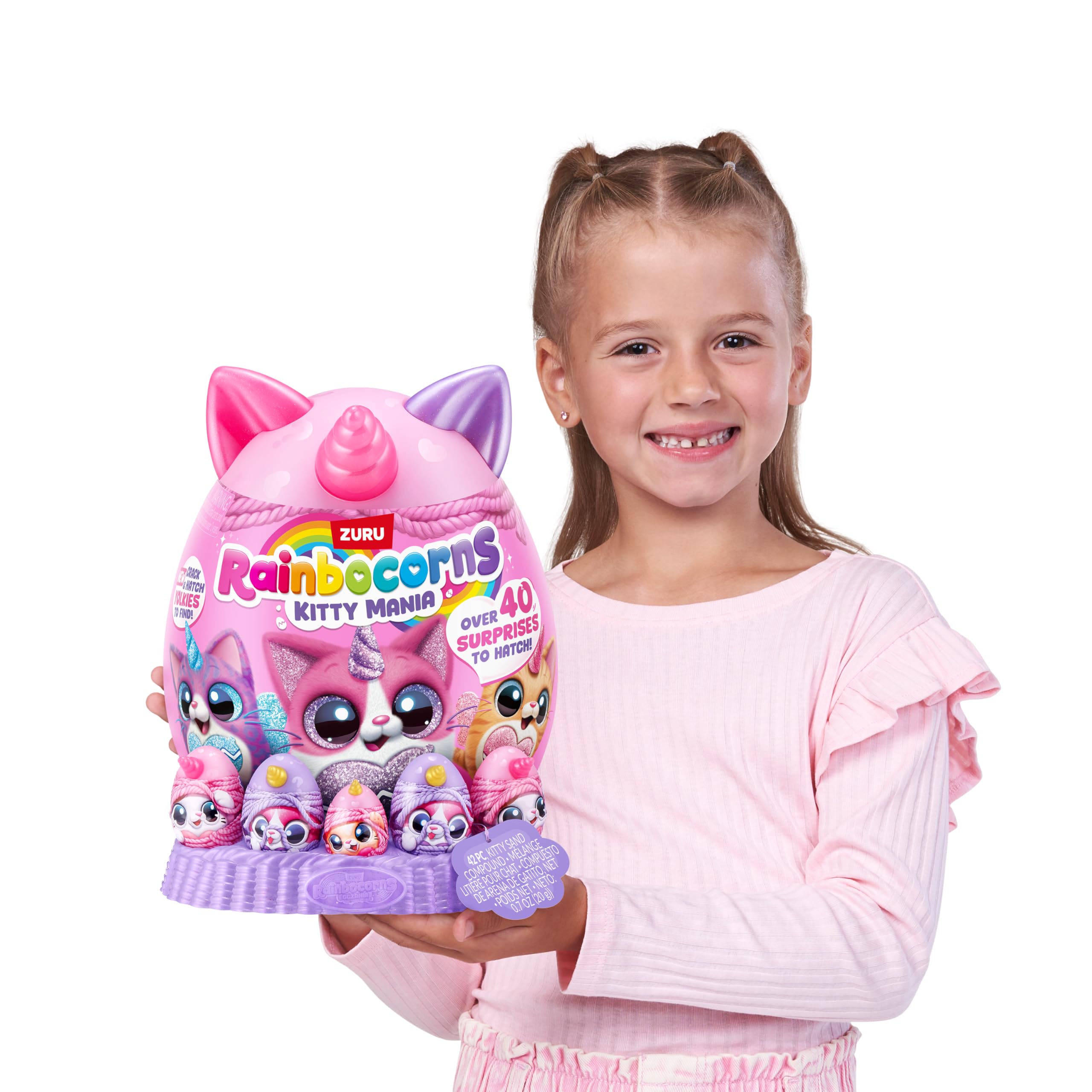 Rainbocorns Kitty Mania peluche Furrina uovo sorprese