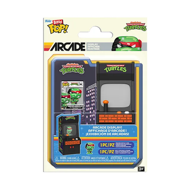 Funko TMNT Bitty Arcade mini figure vinile Tartarughe Ninja
