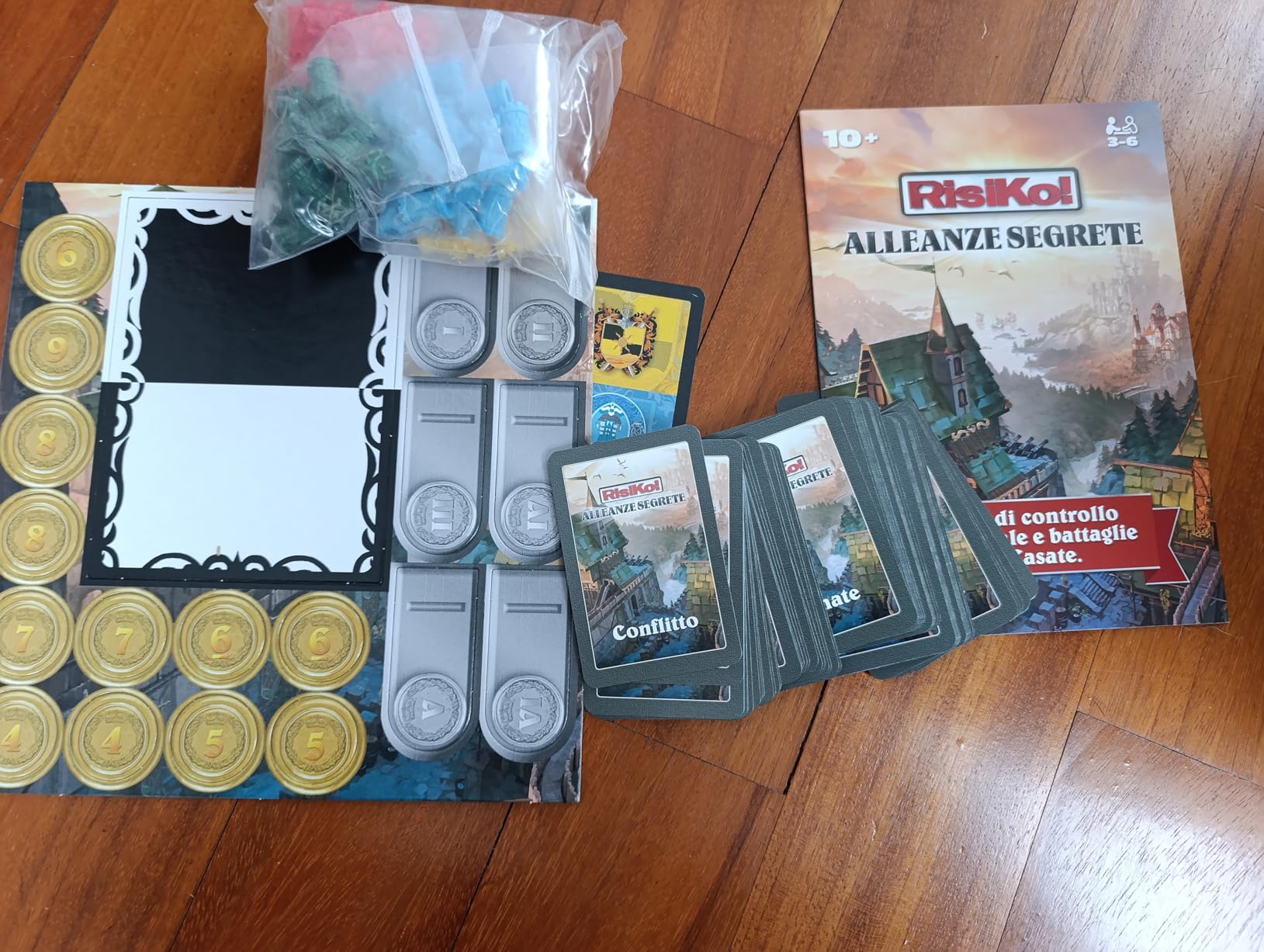 RisiKo Alleanze Segrete gioco da tavolo 3-6 giocatori