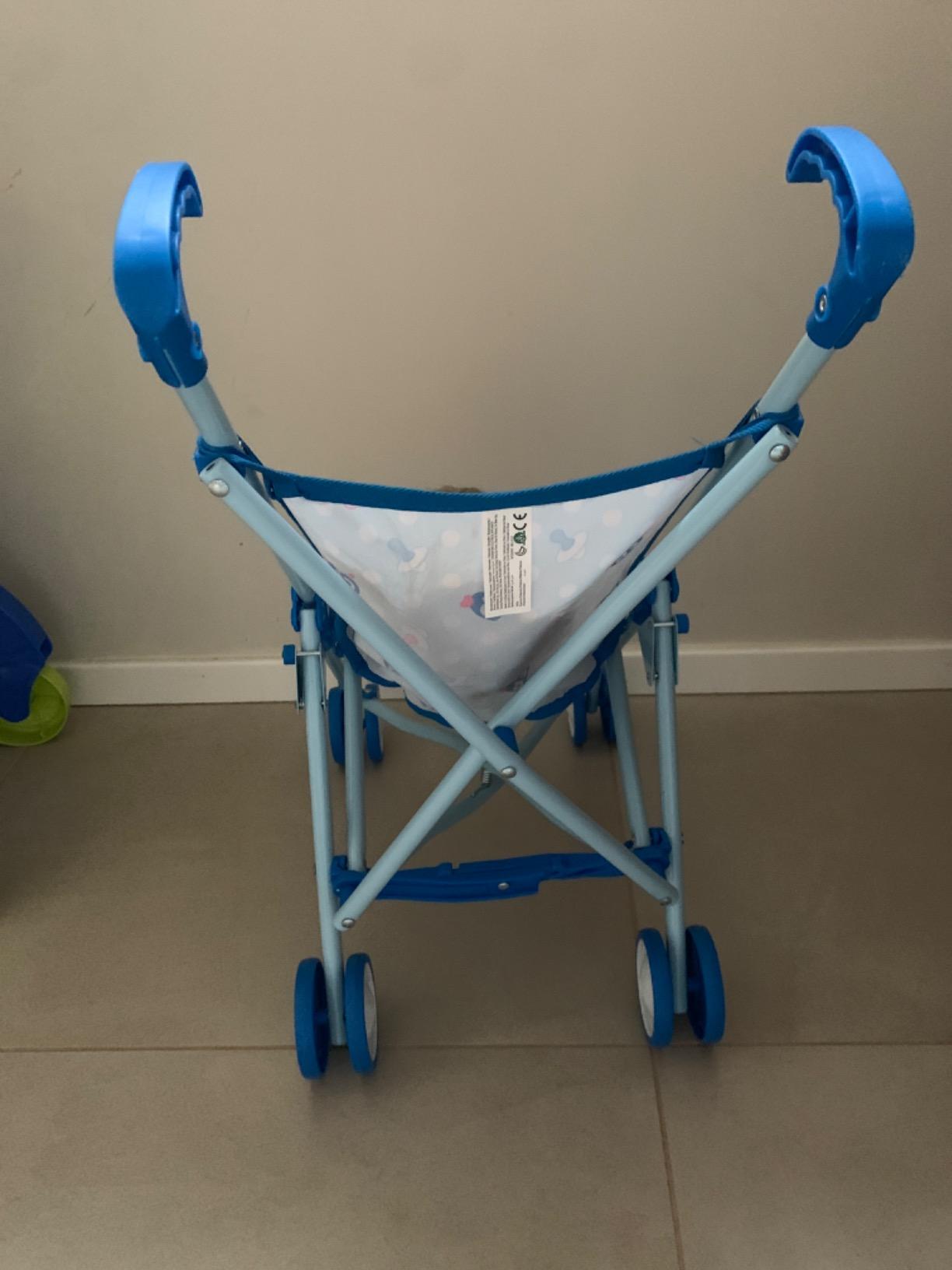 Cicciobello Accessori passeggino 4 ruote pieghevole per bambole