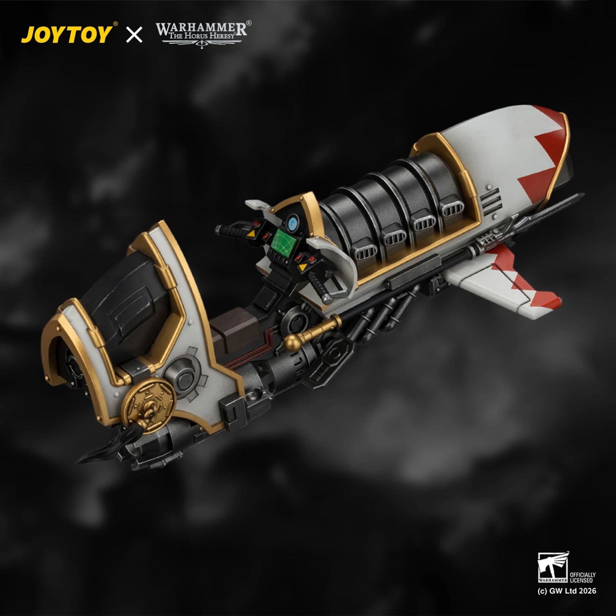 JoyToy White Scars Shamshir Jetbike action figure 40K