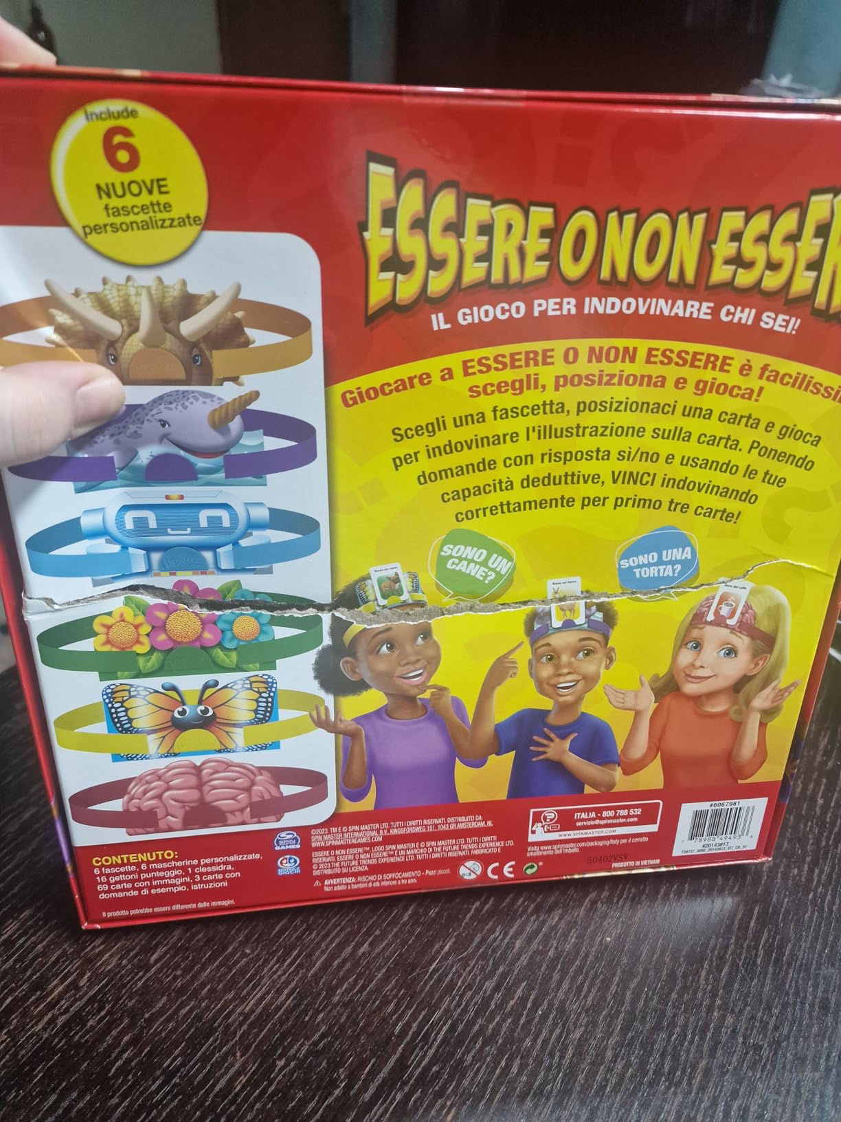 Spin Master Essere o Non Essere Gioco da Tavolo 6+ Anni