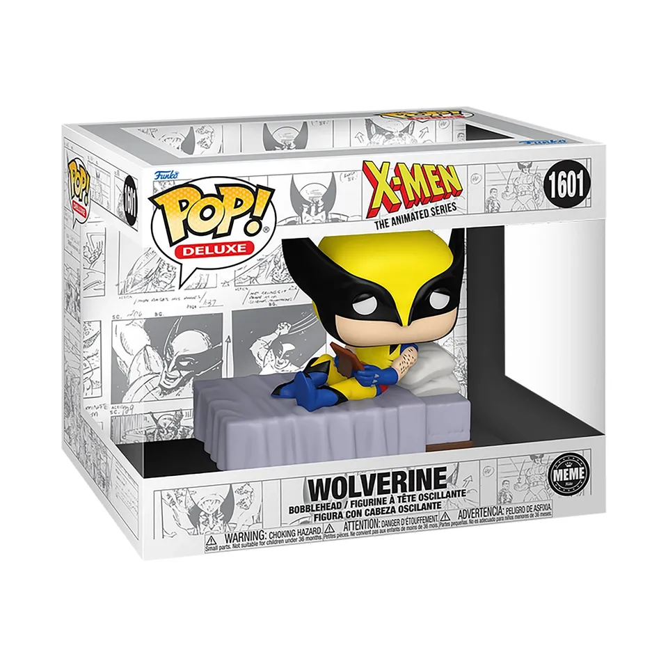 Funko Pop Deluxe Wolverine Crush Meme Figure in Vinile