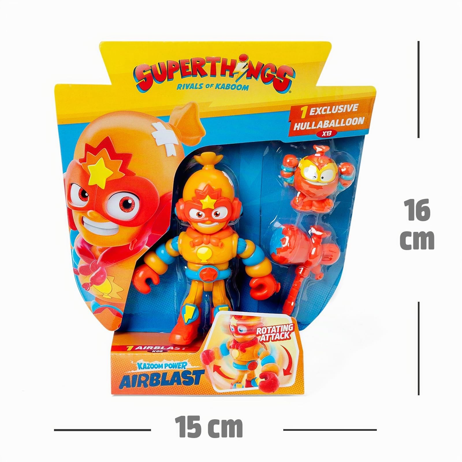 Superthings Kazoom Kids AirBlast Action Figure Snodata