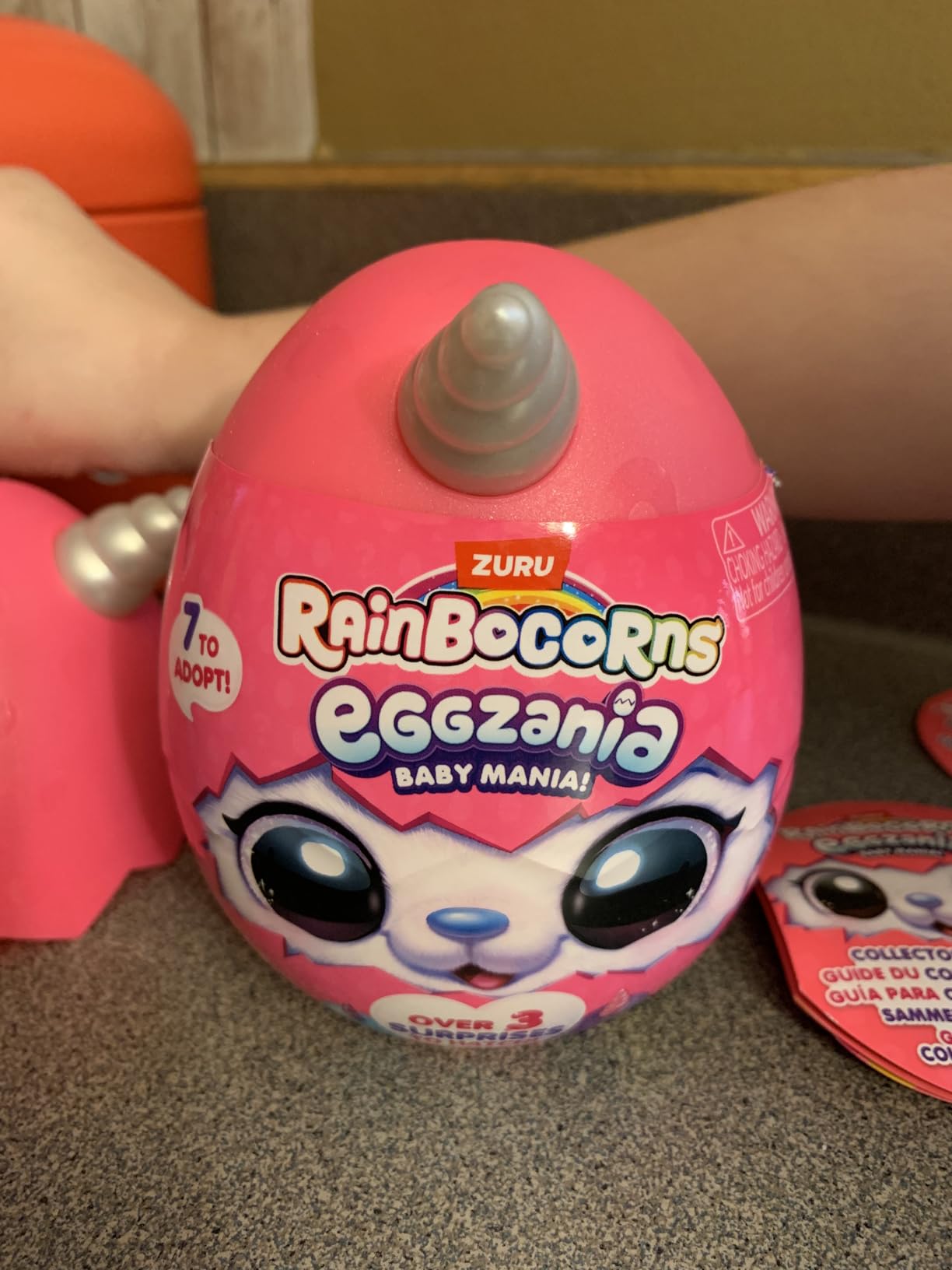 Rainbocorns Eggzania Baby Mania peluche sorpresa 3 pack