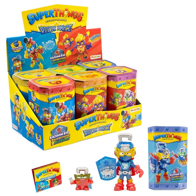 SUPERTHINGS Kazoom Kids Rescue Force Set 6 Figure