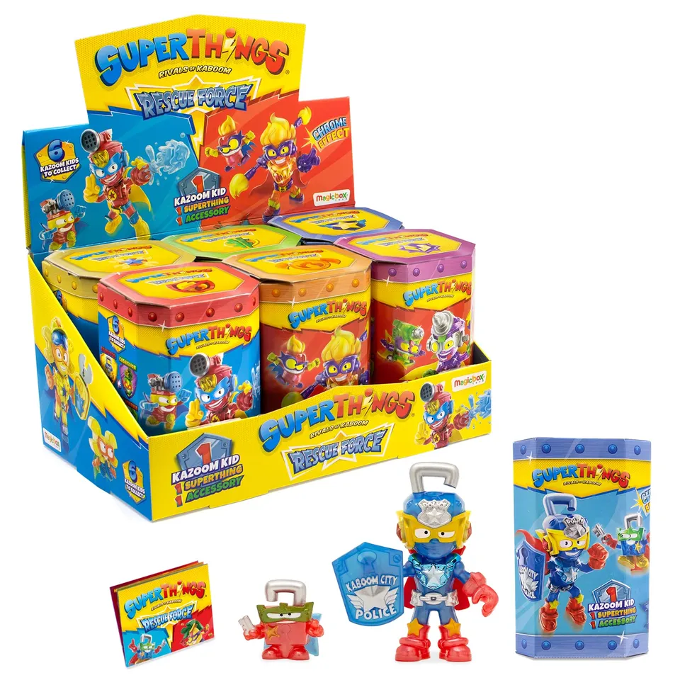 SUPERTHINGS Kazoom Kids Rescue Force Set 6 Figure