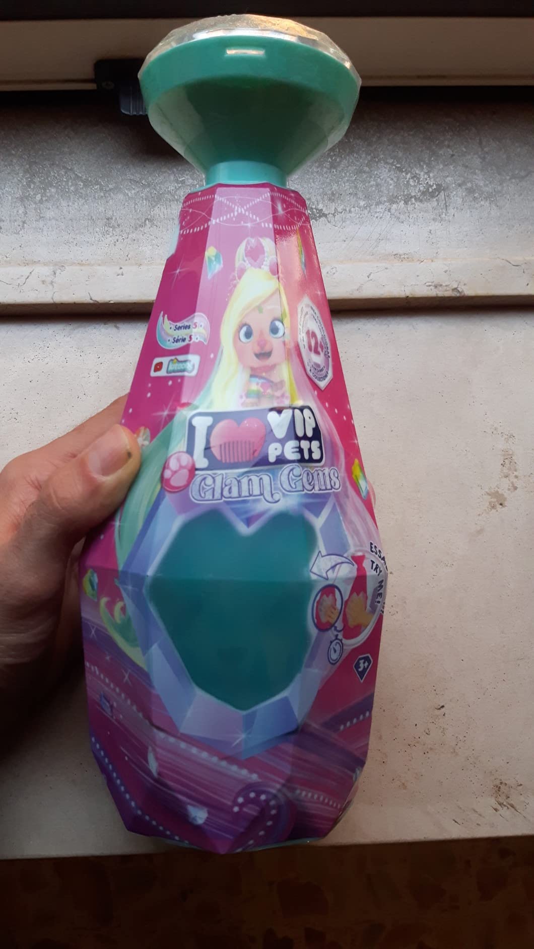 IMC Toys VIP Pets Glam Gems S5 bambola sorpresa capelli gioiello