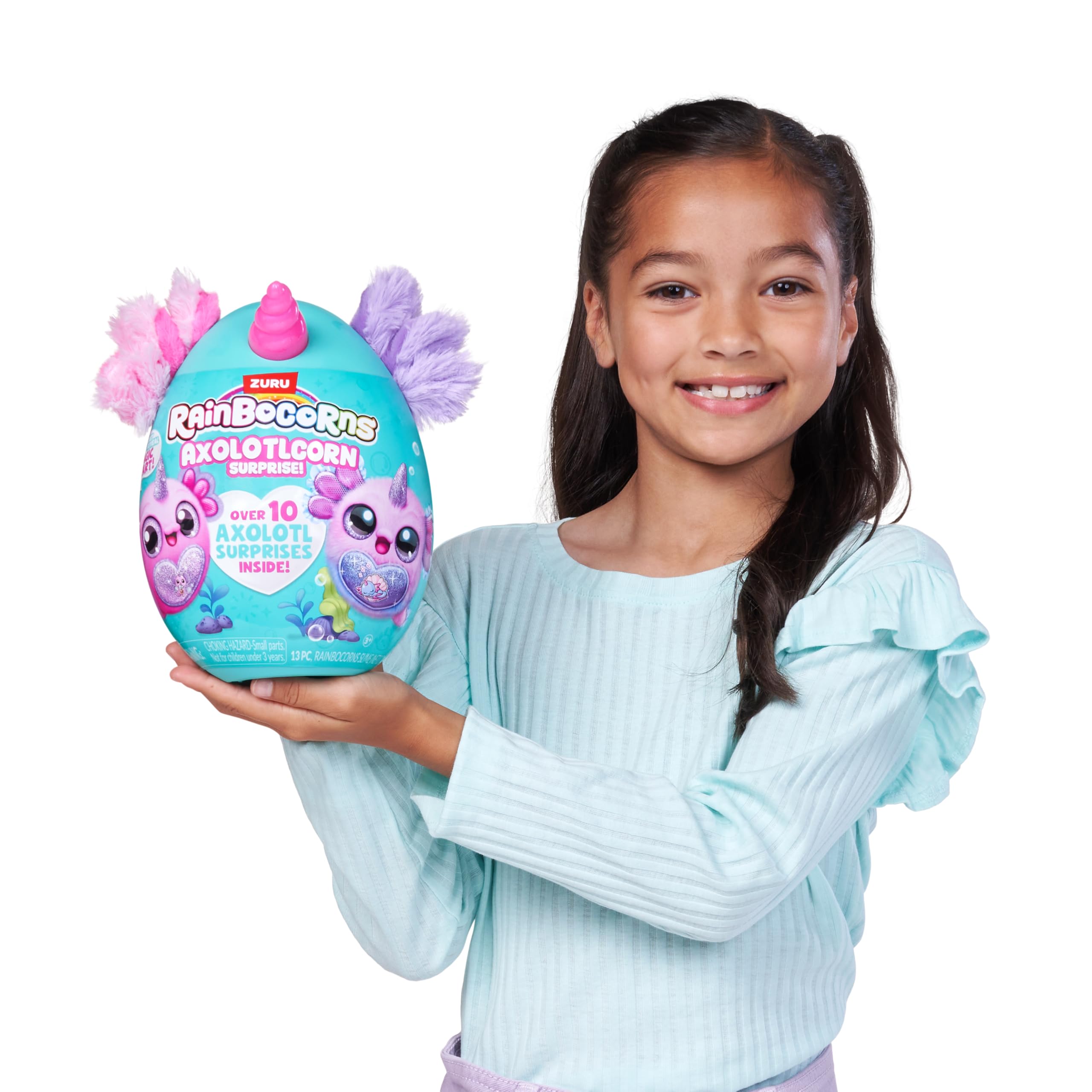 Rainbocorns Axolotlcorn Surprise Peluche Flowy con Sorprese