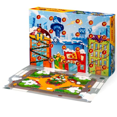 SUPERTHINGS Calendario dell’Avvento Natalizio 24 Sorprese Mini Figure