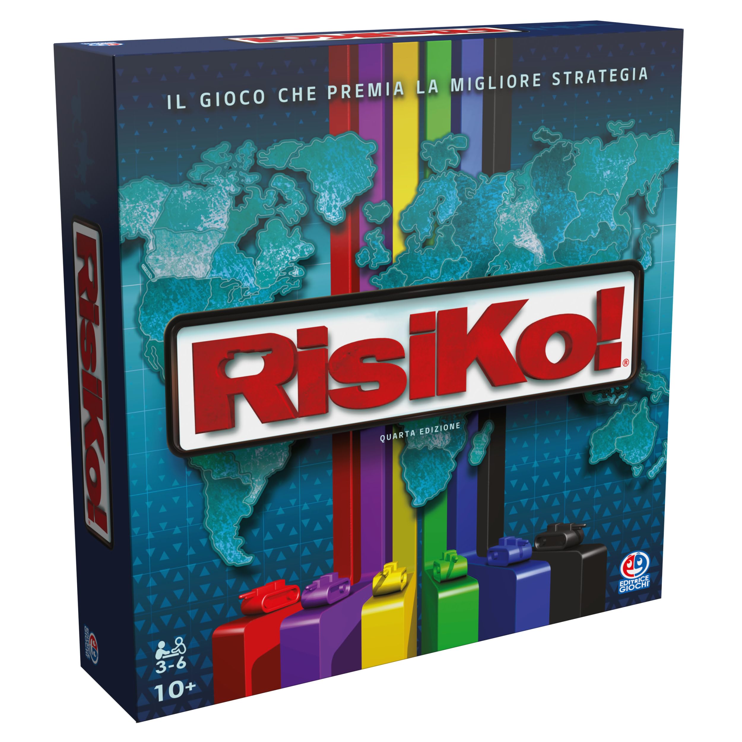 Editrice Giochi Risiko Classico 2023 gioco strategia 3-6 giocatori